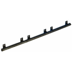 4mt CREMAGLIERA M4 28X40X1000 mm. ASOLATA IN NYLON RI.M4P